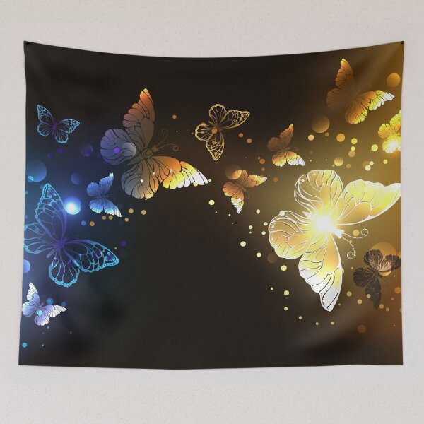 Item preview, Contrasting Night Butterflies designed and sold by Blackmoon9.