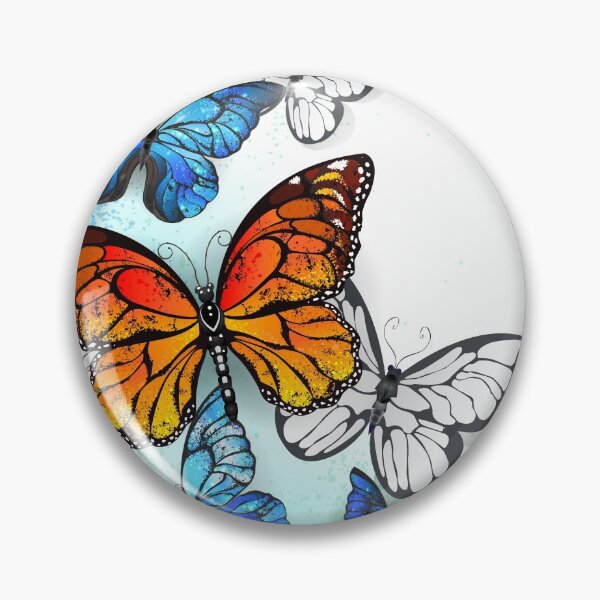 Item preview, Background with Monarchs and Morpho designed and sold by Blackmoon9.