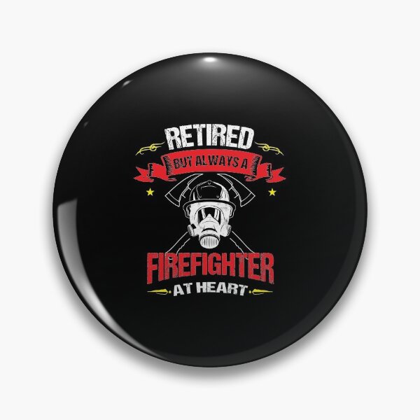 Item preview, Retirement Always Fire Fighter At Heart Retiree Gift designed and sold by haselshirt.