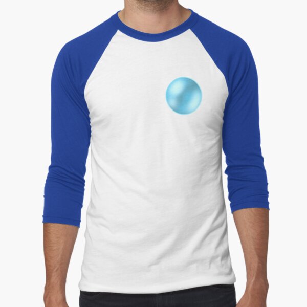Blue Bubble Baseball ¾ Sleeve T-Shirt