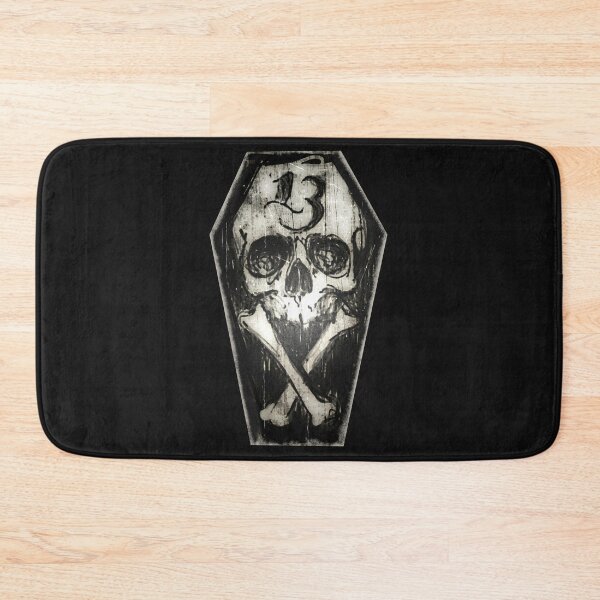Item preview, Lucky 13 skull and cross bones designed and sold by ShayneoftheDead.