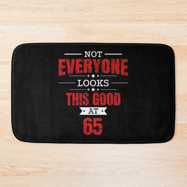 Item preview, 65th Birthday Gift Retro Sixty Five 65 Years Looks This Good Red designed and sold by haselshirt.