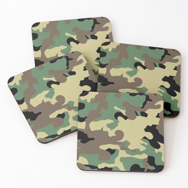 Item preview, Green Brown Military Camouflage designed and sold by marosharaf.