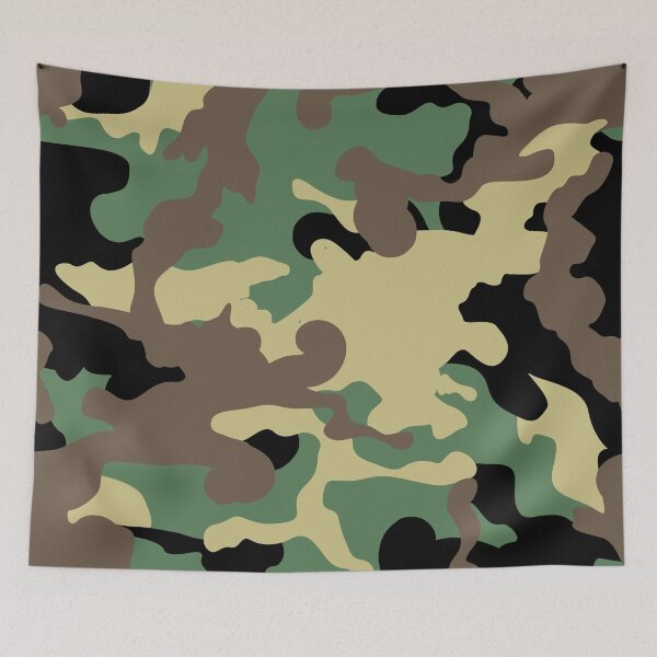 Item preview, Green Brown Military Camouflage designed and sold by marosharaf.