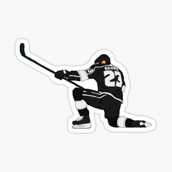 Los Angeles Kings Dwight King Official Black Old Time Hockey