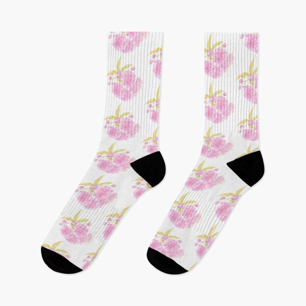 Item preview, Spring Prunus pink double tree blossom designed and sold by Sarah Trett.