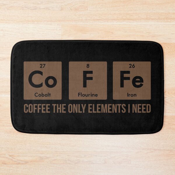 Item preview, Chemistry Periodic Table Chemistry Coffee Elements Gift designed and sold by haselshirt.