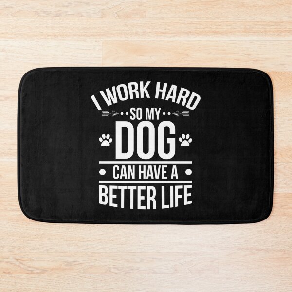 Artikelvorschau, Dog Shirt Work Hard Dog Can Have Better Life Gift Tee entworfen und verkauft von haselshirt.