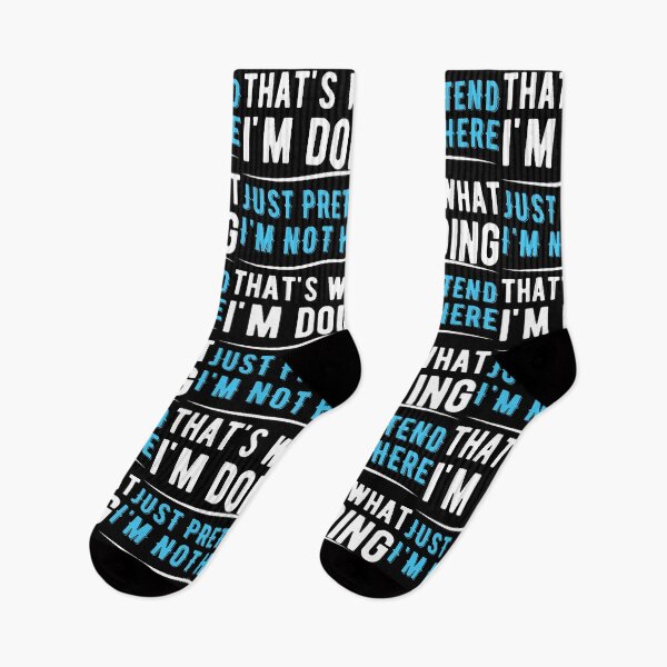 Artikelvorschau, Pretend I'm Not Here Funny Sarcasm Sarcastic Gift entworfen und verkauft von haselshirt.