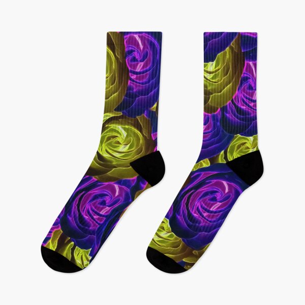 Item preview, blooming rose texture pattern abstract background in pink purple yellow designed and sold by Mrvell.
