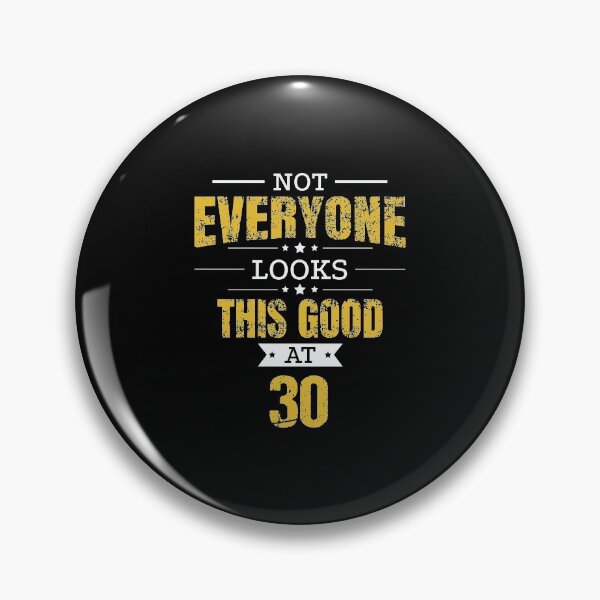 Item preview, 30th Birthday Gift Retro Thirty 30 Years Looks This Good Yellow designed and sold by haselshirt.