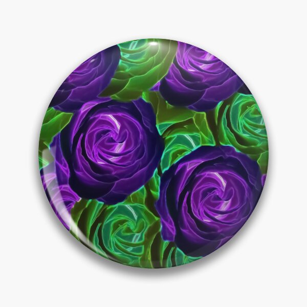 Item preview, blooming rose texture pattern abstract background in purple and green designed and sold by Mrvell.