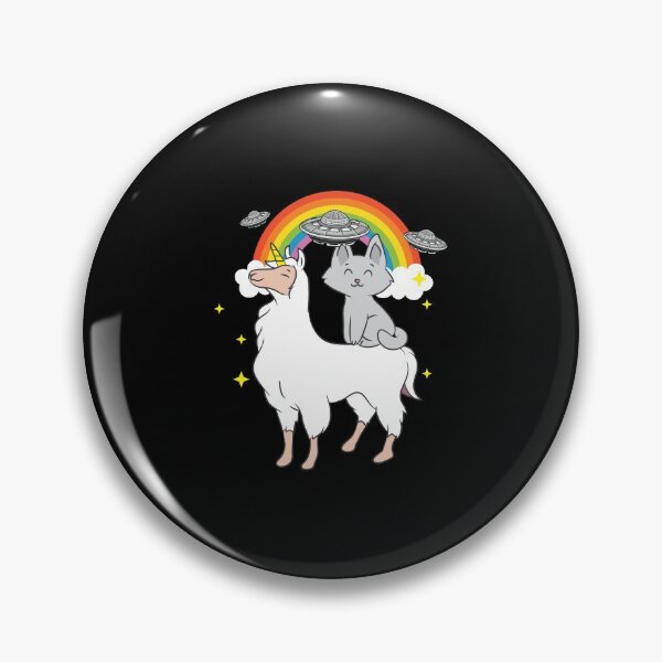 Item preview, Men's Humor Cat Rides Llamacorn Gift Idea designed and sold by haselshirt.