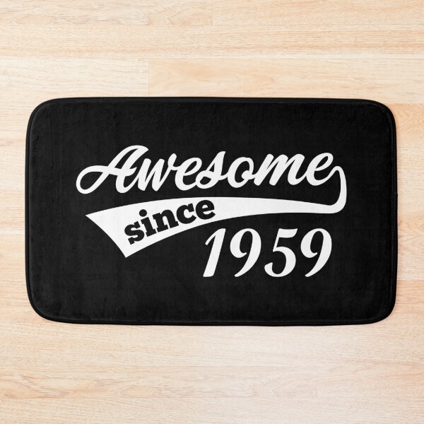 Item preview, Awesome Since Birth Year 1959 Birthday Gift Idea designed and sold by haselshirt.