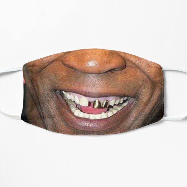 MIKE TYSON - MASQUE BOUCHE ET GRILL Masque sans plis