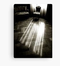 - c Curtain light Canvas Print