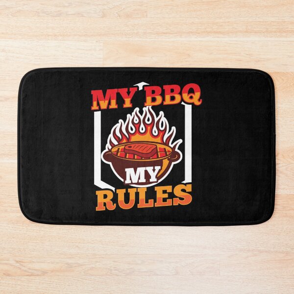 Item preview, Grill BBQ My BBQ My Rules BBQ Lover designed and sold by haselshirt.