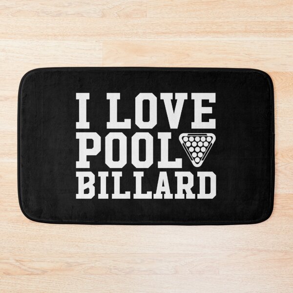 Item preview, I Love Pool Billiard Athlete Player Gift Idea designed and sold by haselshirt.