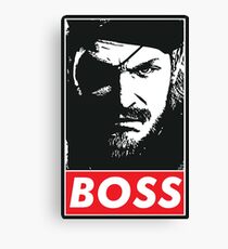 Boss Canvas Print