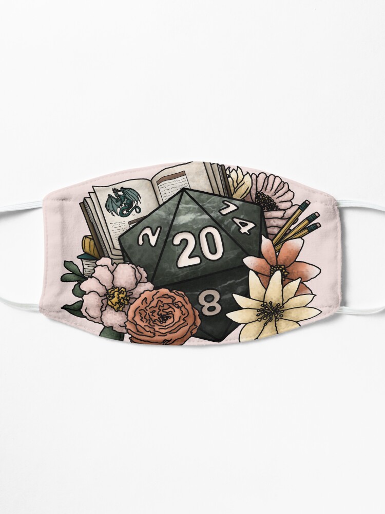 Alternate view of Dungeon Master D20 - Tabletop Gaming Dice Mask