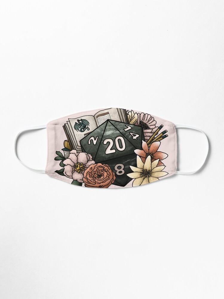 Alternate view of Dungeon Master D20 - Tabletop Gaming Dice Mask