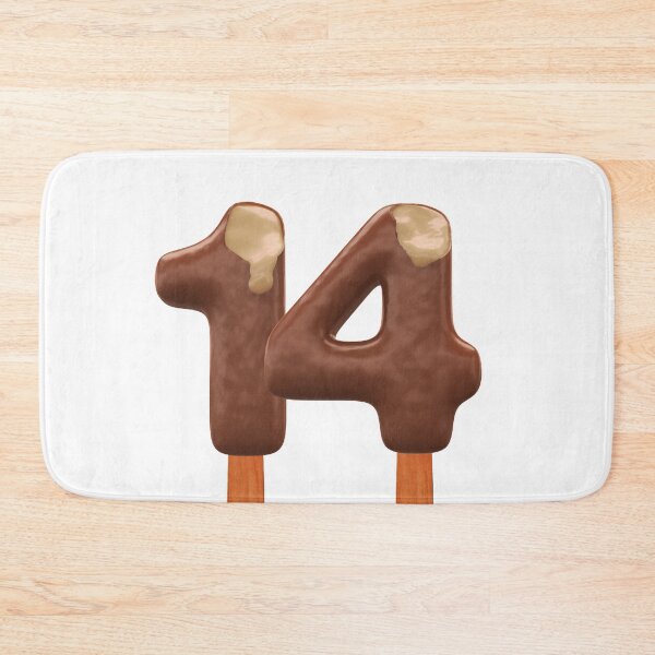 Item preview, 14 Ice Cream Fourteen Number 3d Chocolate designed and sold by HelloFromAja.