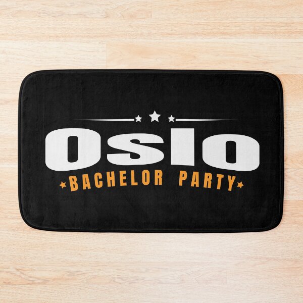 Item preview, Bachelor Party Shirt New Oslo Pre Wedding Celebration Tee designed and sold by haselshirt.