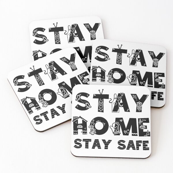 Item preview, Stay home Stay safe designed and sold by marosharaf.