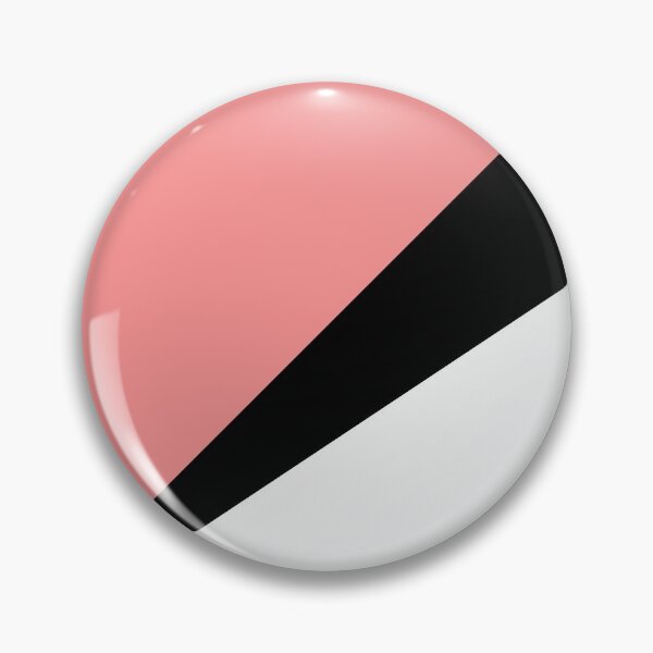 Item preview, Elegant coral & black geometric triangles designed and sold by NaughtyCat.