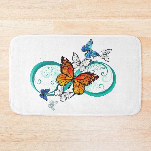 Item preview, Infinity with Orange Butterfly designed and sold by Blackmoon9.