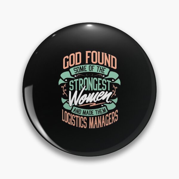 Item preview, Strong Woman Logistics Managers Profession Gift Idea designed and sold by haselshirt.