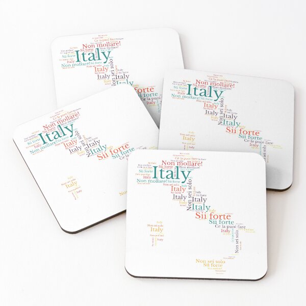 Item preview, Italy Frasi d'Incoraggiamento Carta geografica, Italy Encouraging Phrases Map designed and sold by marosharaf.