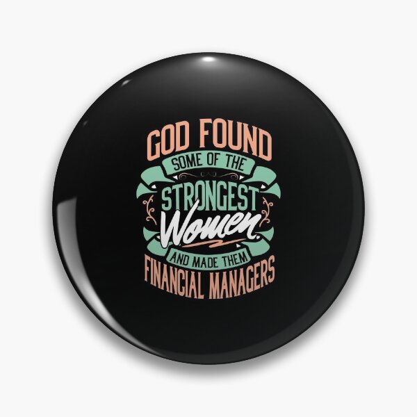 Item preview, Strong Woman Financial Managers Profession Gift Idea designed and sold by haselshirt.