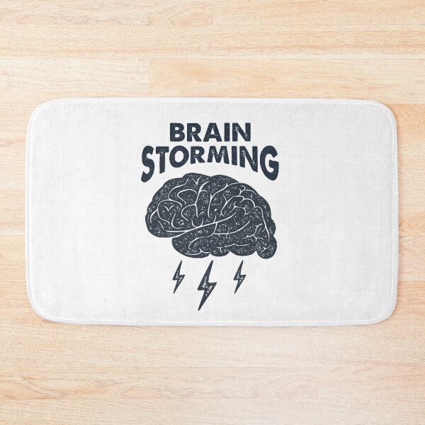 Item preview, Brain Storming. Smart And Creative. Inspirational Quote designed and sold by Sloth Astronaut.