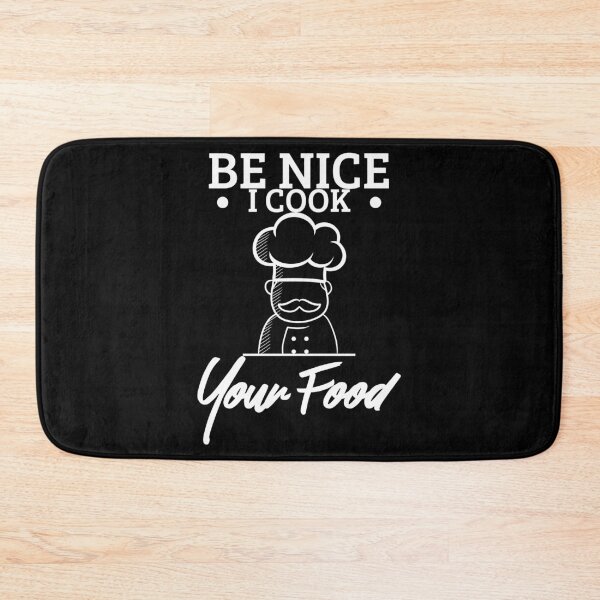 Item preview, Be Nice I Cook Your Food Head Chef Gift Idea designed and sold by haselshirt.