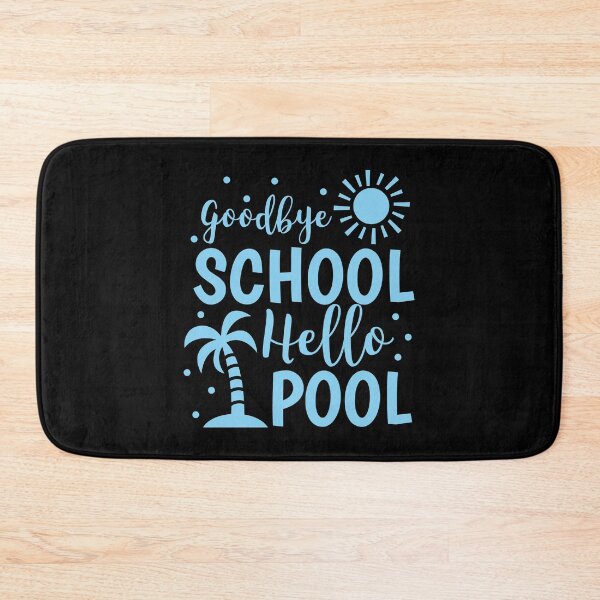 Item preview, Goodbye School Hello Pool Summer Vacation Beach designed and sold by haselshirt.