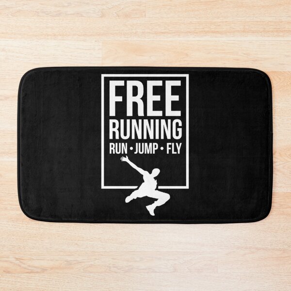 Item preview, Free Running Run Jump Fly Parkour Gift Idea designed and sold by haselshirt.