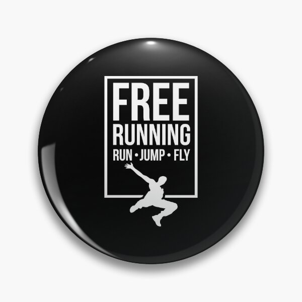 Item preview, Free Running Run Jump Fly Parkour Gift Idea designed and sold by haselshirt.