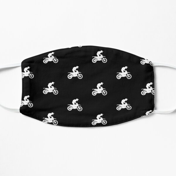 Hinterreiter Silhouette-Weiß Flache Maske