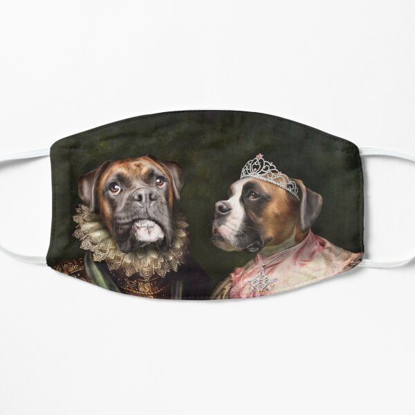Boxer Dog Portrait - Ruby and Steve Mask