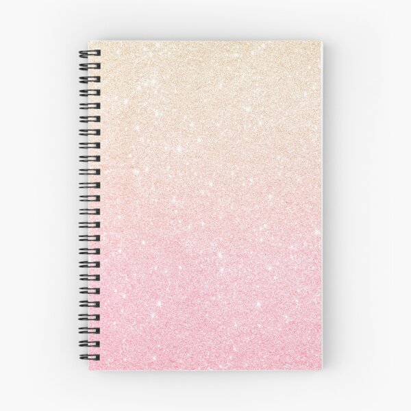 Item preview, Pretty gradient gold- rose gold glitter  designed and sold by NaughtyCat.