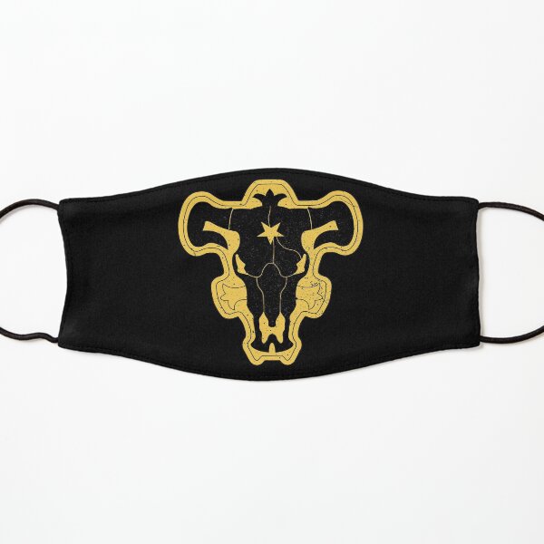 Black Bull Squad Worn Logo - Black Clover Kids Mask