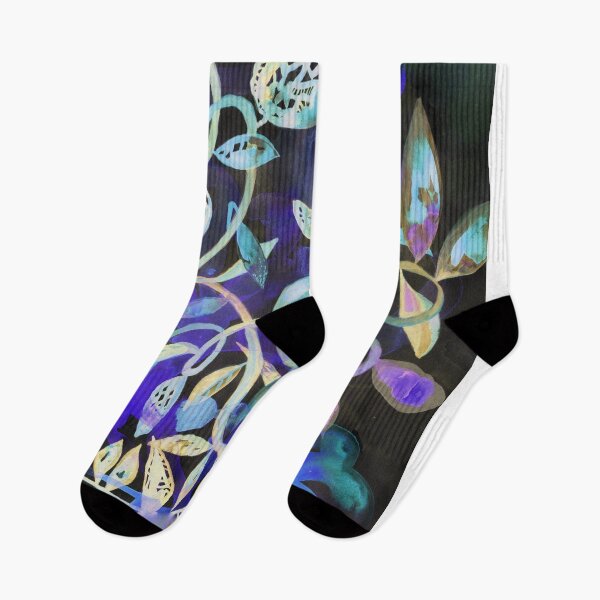 Item preview, blue composition with vine designed and sold by Marianna Tankelevich.