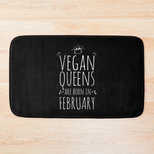 Item preview, Vegan Queens Born In February Birthday Gift Idea designed and sold by haselshirt.