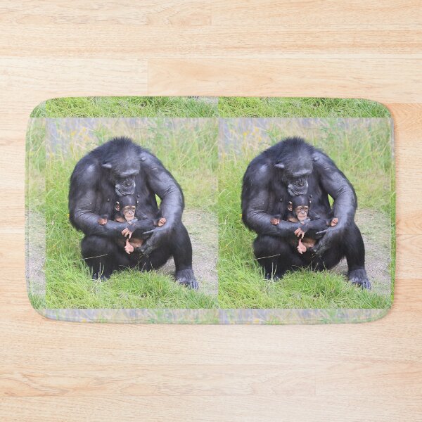 Item preview, Chimpanzee and Baby designed and sold by Sheila Smith.