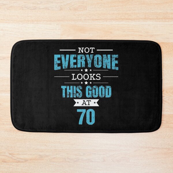 Item preview, 70th Birthday Gift Retro Seventy 70 Years Looks This Good Blue designed and sold by haselshirt.