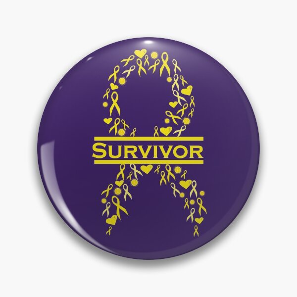 Item preview, Pediatric Cancer Awareness Ribbon Survivor designed and sold by 4Craig.