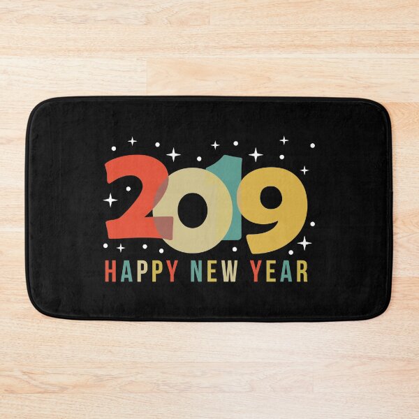 Item preview, Happy New Year 2019 Vintage New Year's Eve Gift designed and sold by haselshirt.