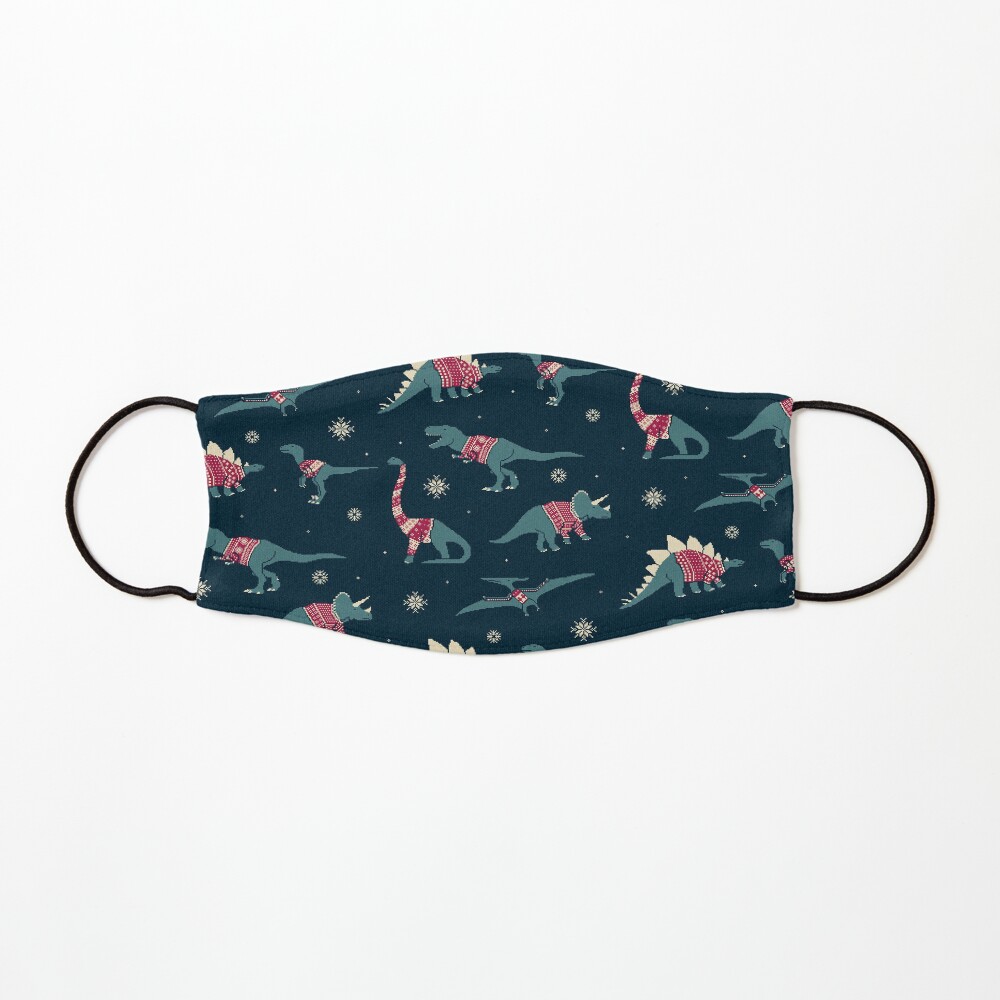 Dinos In Sweaters Mask