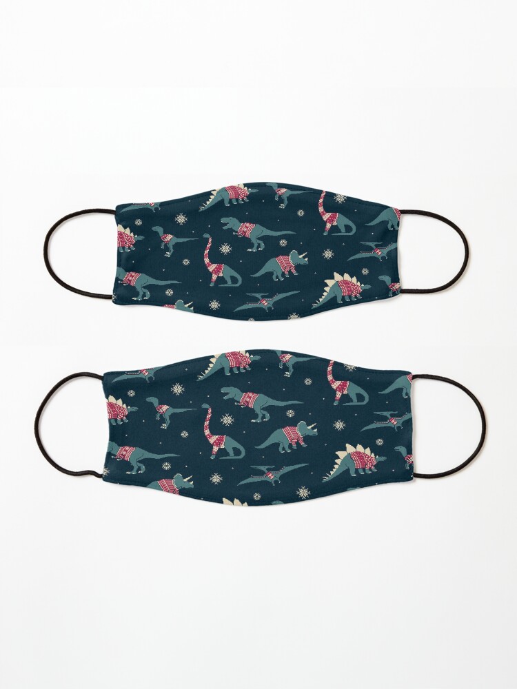 Alternate view of Dinos In Sweaters Mask